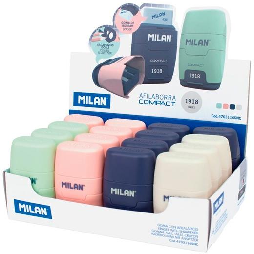 MILAN - AFILABORRAS COMPACT SERIE 1918 CAJA EXPOSITORA DE 16 C/SURTIDOS (Ref.4703116SNC)