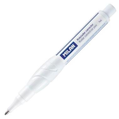 MILAN - BOLÍGRAFO CORRECTOR LÍQUIDO 7ML CAJA 24 UND (Ref.1307924)