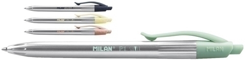 MILAN - BOLIGRAFO RT. P1 SILVER EXPOSITOR de 20 (Ref.1765779120)