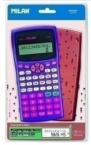 MILAN - CALCULADORA CTF. 10+2 DIG. COOPER (Ref.159110CPBL)
