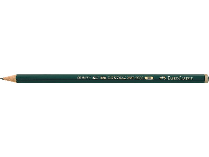 FABER CASTELL - Lapiz Ecolapiz 9000 2H Grafito Hexagonal (Ref.119012)
