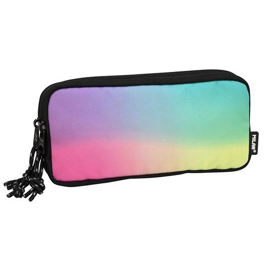 MILAN - PORTATODO 3 CREMALLERAS SUNSET NEGRO (Ref.081135SNK1)