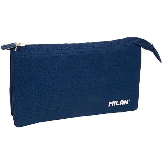 MILAN - PORTATODO 5 COMPARTIMENTOS 1918 COLLECTION AZUL MARINO (Ref.081133SNCB)