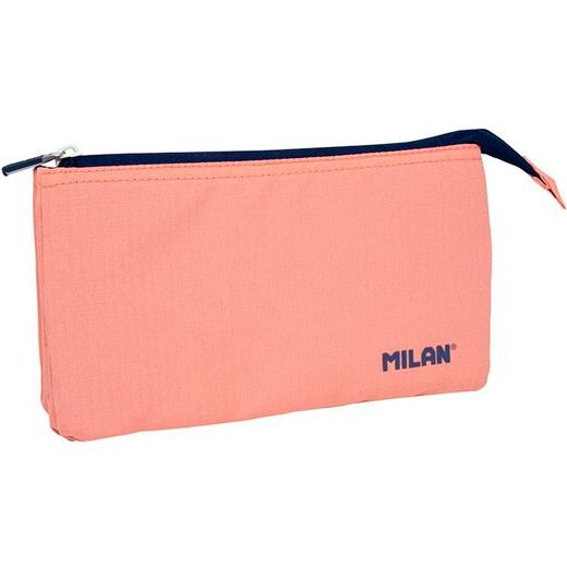 MILAN - PORTATODO 5 COMPARTIMENTOS 1918 COLLECTION ROSA (Ref.081133SNCP)