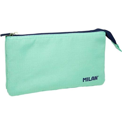 MILAN - PORTATODO 5 COMPARTIMENTOS 1918 COLLECTION VERDE (Ref.081133SNCGR)