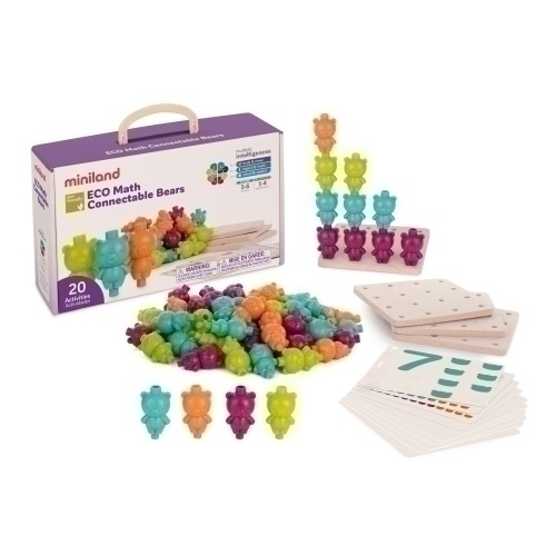 MINILAND - JUEGO ED. ECO COLOR BEARS (3-6) (Ref.32149)
