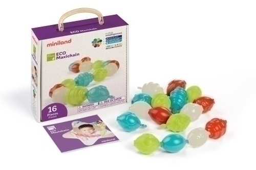 MINILAND - JUEGO ED. ECO MAXICHAIN 16 PCS (Ref.32240)