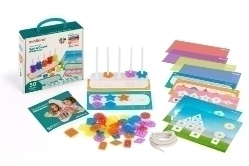 MINILAND - JUEGO ED. TRANS.SORT&amp;COUNT ABACO (Ref.32166)