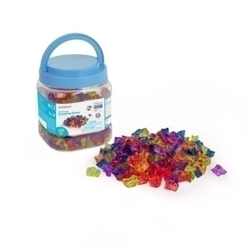 MINILAND - JUEGO ED. TRANSLUCENT PIEDRAS (Ref.32171)