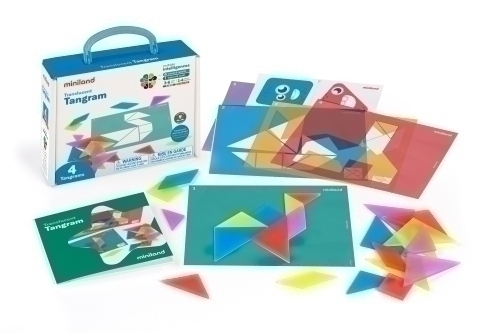 MINILAND - JUEGO ED. TRANSLUCENT TANGRAM (Ref.32163)