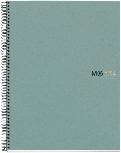 MIQUELRIUS - CUADERNO 100% RECICLADO NB-4 A4 120HOJAS ECOAZUL (Ref.6083)