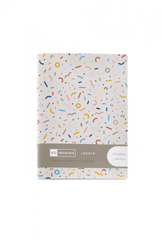 MIQUELRIUS - CUADERNO GRAPADO 4º 32HOJAS PAUTA 8MM CON EJERCICIOS RUBIO (Ref.8139)