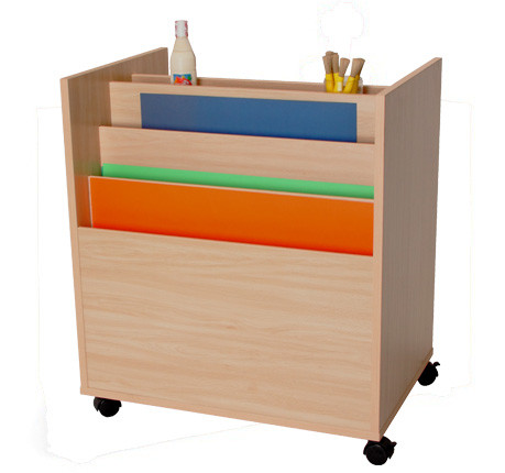 MOBEDUC - CARRO PLÁSTICA CARTULINERO HAYA (Ref.602206HR18)