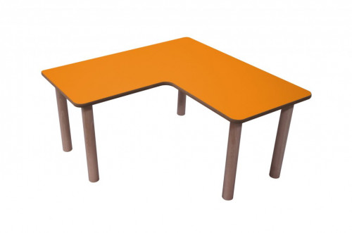 MOBEDUC - MESA EN "L" 90X90 CM (TALLA 0 - 3) HAYA (Ref.600558H180)