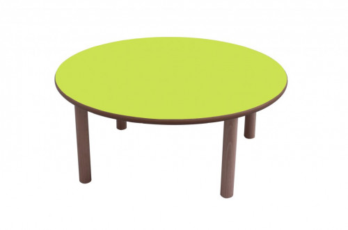 MOBEDUC - MESA REDONDA DIAM. 80 CM (TALLA 0 - 3) HAYA (Ref.600554.8H230)