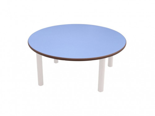 MOBEDUC - MESA REDONDA DIAM. 80 CM (TALLA 4-6) HAYA (Ref.500619.8B144)