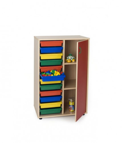 MOBEDUC - MUEBLE INTERMEDIO CUBETERO ARMARIO 700 HAYA (Ref.600816HPS18)