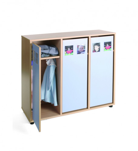 MOBEDUC - MUEBLE TAQUILLA 6 NIÑOS 101 CM ALTO HAYA (Ref.600602HPS18)