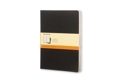 MOLESKINE - CUAD. CAHIER 19x25 120h HZT NG (Ref.QP321)