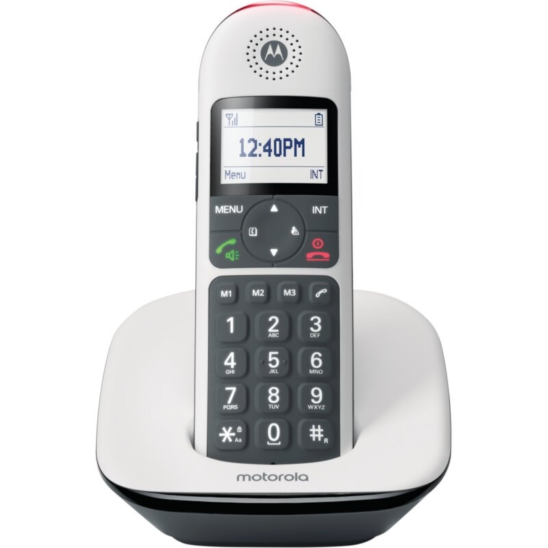 MOTOROLA - CD5001 Telefono DECT Teclas Grandes Blanc (Ref.107CD5001WHITE)