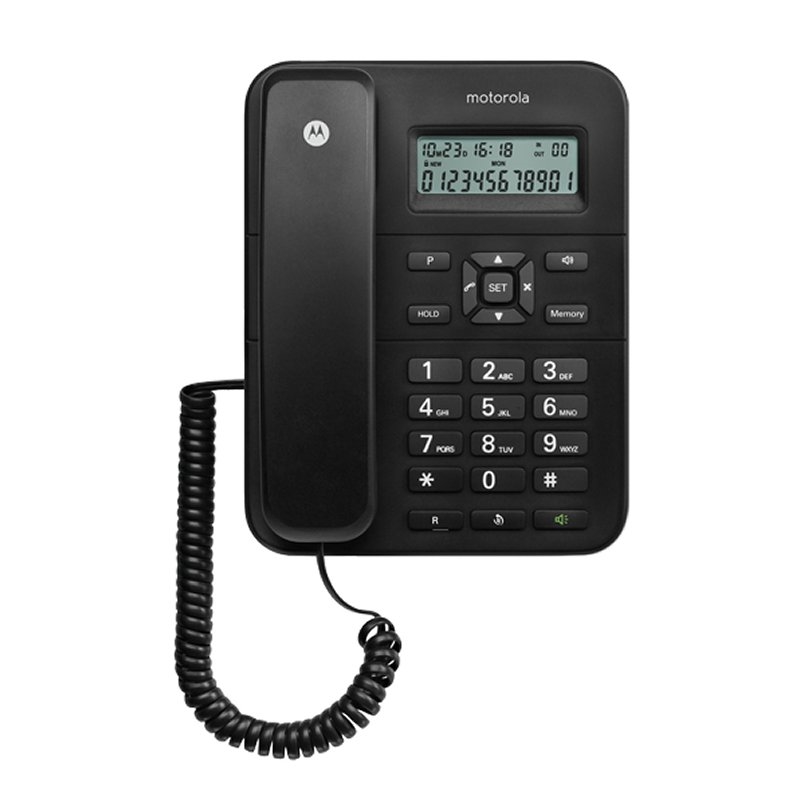 MOTOROLA - CT202 Telefono ML ID LCD Negro (Ref.E08000CT2N1GES03)