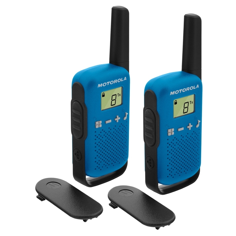 MOTOROLA - T42 Walkie Talkie 4Km 16CH Azul Duo (Ref.B4P00811LDKMAW)