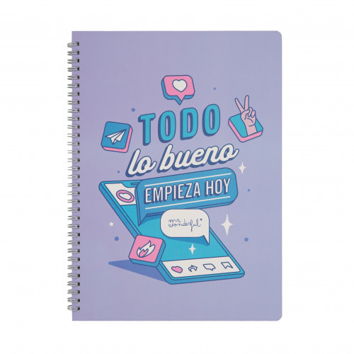 MR. WONDERFUL - LIBRETA - TODO LO BUENO EMPIEZA HOY MR WONDERFUL (Ref.WOA11056ES)