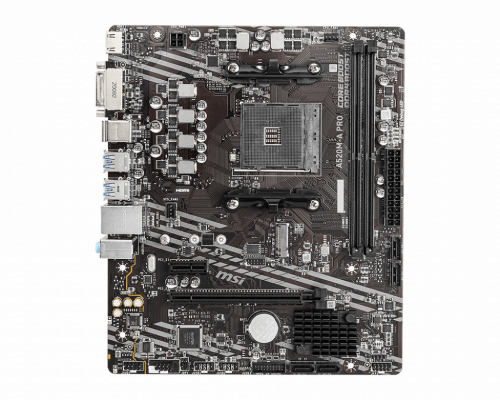 MSI - A520M-A PRO placa base AMD A520 Zócalo AM4 micro ATX (Ref.911-7C96-001)