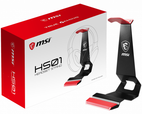 MSI - HS01 HEADSET STAND auricular / audífono accesorio Soporte para auriculares (Ref.E22-GA60010-CLA)