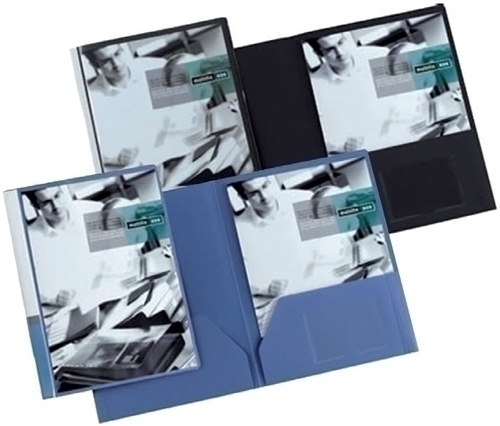 MULTIFIN - DOSSIER con DOBLE BOLSA DOS D074 CANGURO AZUL (Ref.5747418)