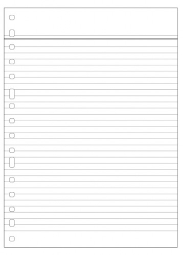 MULTIFIN - RECAMBIO Fº 16 ANILLAS 3005 H/N (Ref.4165502)