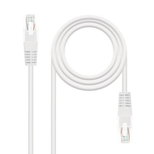 NANOCABLE - cable de red 3 m Cat5e U/UTP (UTP) Blanco (Ref.10.20.0103-W)