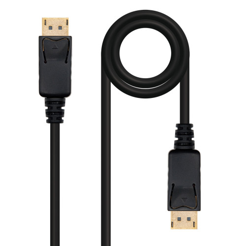 NANOCABLE - Cable DisplayPort, DP/M - DP/M, Negro, 1.5 m (Ref.10.15.2301-L150)