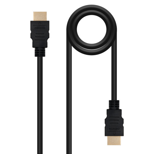 NANOCABLE - Cable HDMI V1.4 Alta Velocidad / HEC), A/M-A/M, Negro, 1.5 m (Ref.10.15.1701)