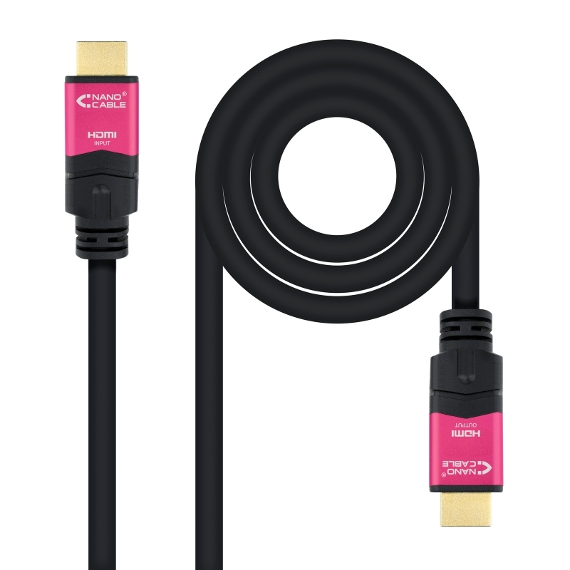 NANOCABLE - Cable HDMI V2.0 4K@60Hz M/M 25m (Ref.10.15.3725)