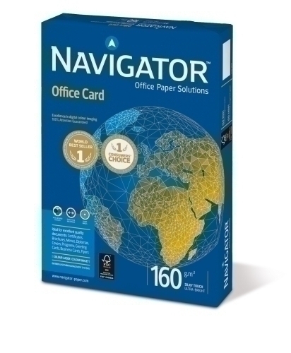 NAVIGATOR - PAPEL A3 160g 250h OFFICE CARD (Ref.NOC1600012)