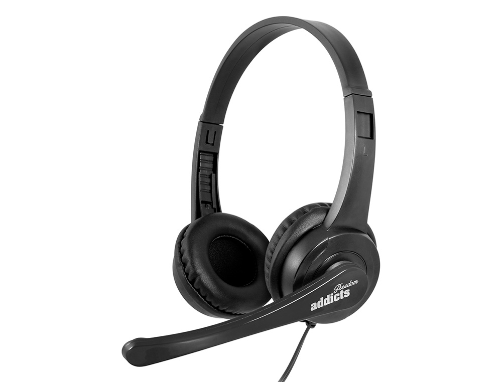 NGS - AURICULARES CON MICRO VOX505 USB NEGRO (Ref.VOX505USB)