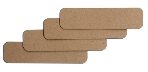 NIEFENVER - MARCADORES LIBROS CARTON 22x5,5CM PAQUETE de 10 UNIDADES (Ref.0700148)