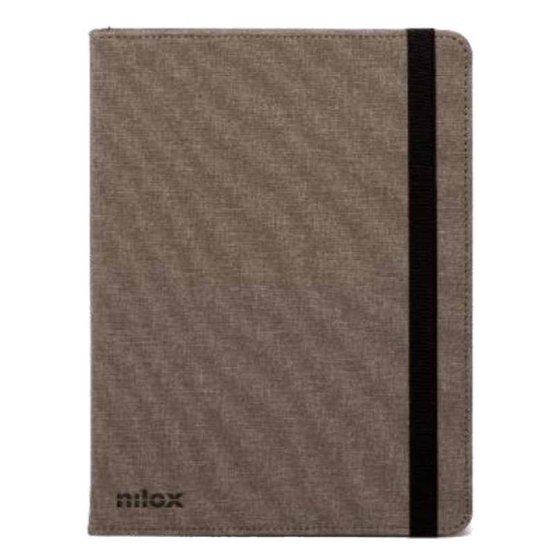 NILOX - FUNDA TABLET 9,7" A 10´5" CON TECLADO USB GRIS (Ref.NXFU004)