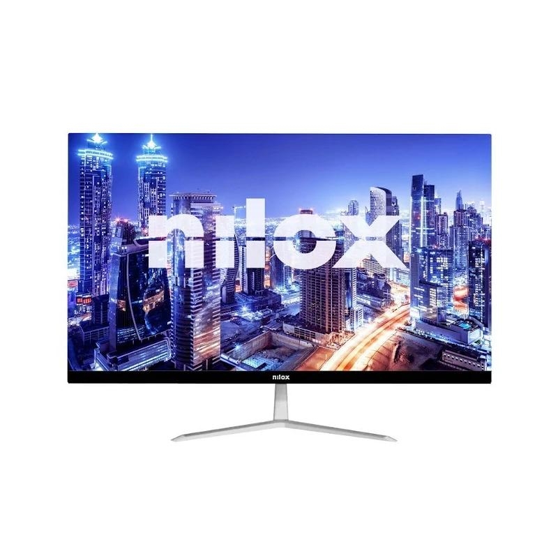 NILOX - MONITOR DESKTOP VA LED 24" 5MS FHD 1920X1080 75HZ 16:9 VGA/HDMI PLATA (Ref.NXM24FHD01)