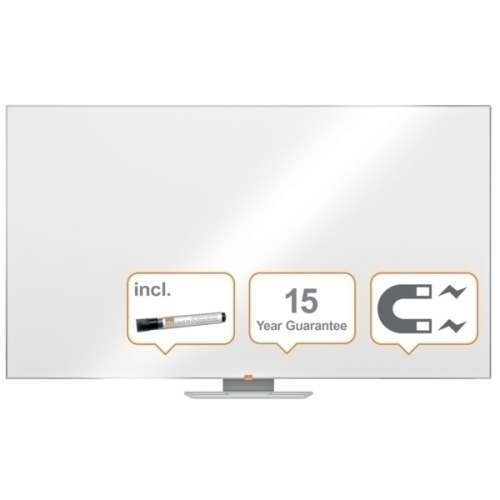 NOBO - PIZARRA BLANCA NANO CLEAN MAGNETICA ACERO WIDESCREEN 85" BANDEJAS PARA ROTULADORES 1071X15X1894 MM (Ref.1905300)