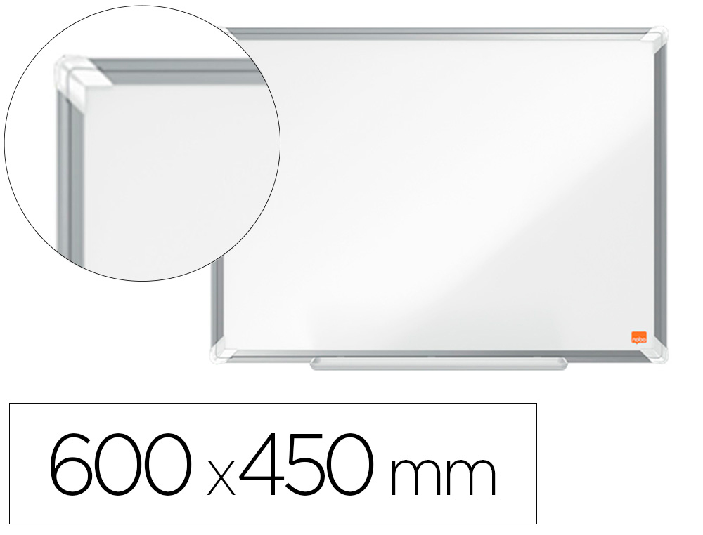 NOBO - PIZARRA BLANCA PREMIUM PLUS MELAMINA MAGNETICA 600X450 MM (Ref.1915166)