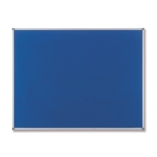 NOBO - TABLERO FIELTRO ELIPSE MARCO ALUMINIO 90x120 cm AZUL (Ref.1900916)