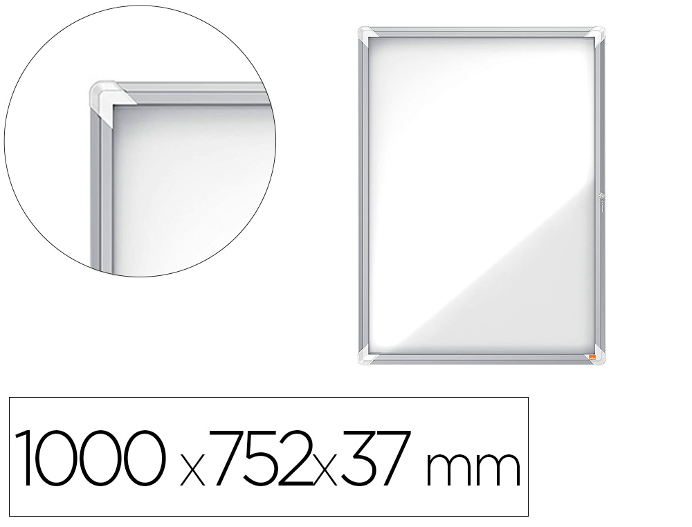 NOBO - VITRINA DE ANUNCIOS PREMIUM PLUS MAGNETICA 9 X DIN A4 1000X752X37 MM (Ref.1902560)