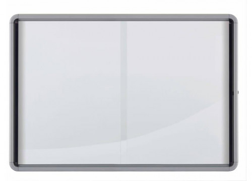 NOBO - VITRINA de INTERIOR BLANCA MAGNETICA para 18 hojas A4 (Ref.1902571)