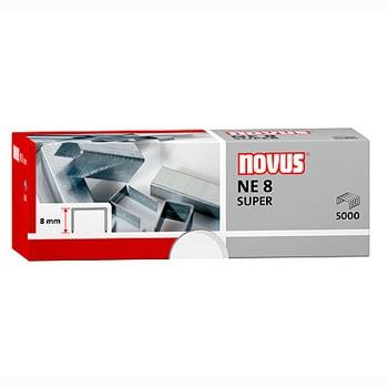 NOVUS - GRAPAS para ELECTRICA NE 8 GALVANIZADAS caja de 5000 (Ref.042-0002)