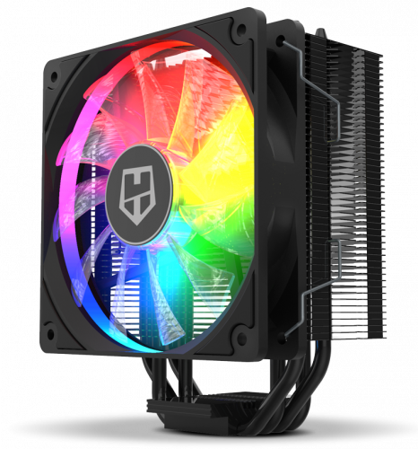 NOX - Hummer H-224 Procesador Enfriador 12 cm Negro (Ref.NXHUMMERH224ARGB)