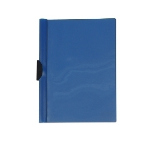OFFICE BOX - DOSSIER CLIP PP CLIP-IT A4 pinza PLASTICO 30h AZUL MARINO (Ref.60128)