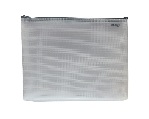 OFFICE BOX - DOSSIER SOBRE CIERRE CREMALLERA 285x225 mm. NEGRO (Ref.34125)