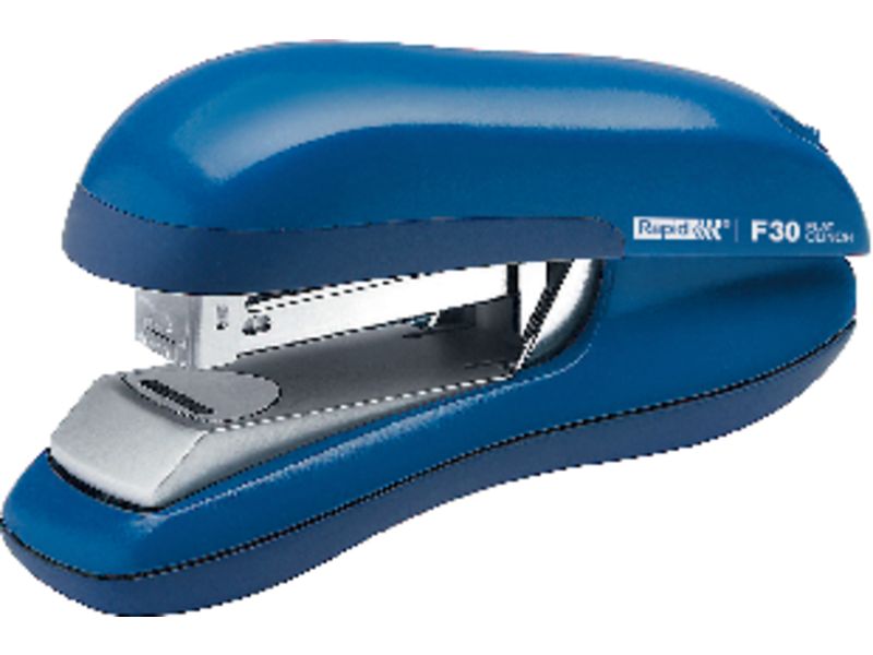 RAPID - Grapadora F30 Flat-clinch 30 Hojas Azul 55 mm (Ref.23256501)